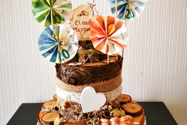 Holztorten Hochzeit
